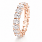 Oval Cut Eternity Ring