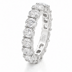 Oval Cut Eternity Ring