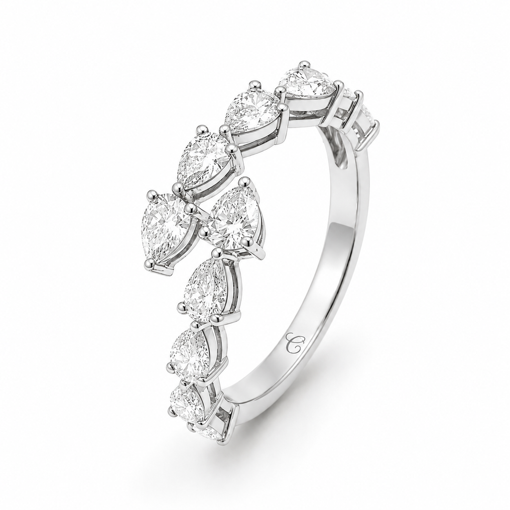 Peer Elegance Diamanten Ring