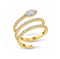 Marquise Cut Multi Row Ring