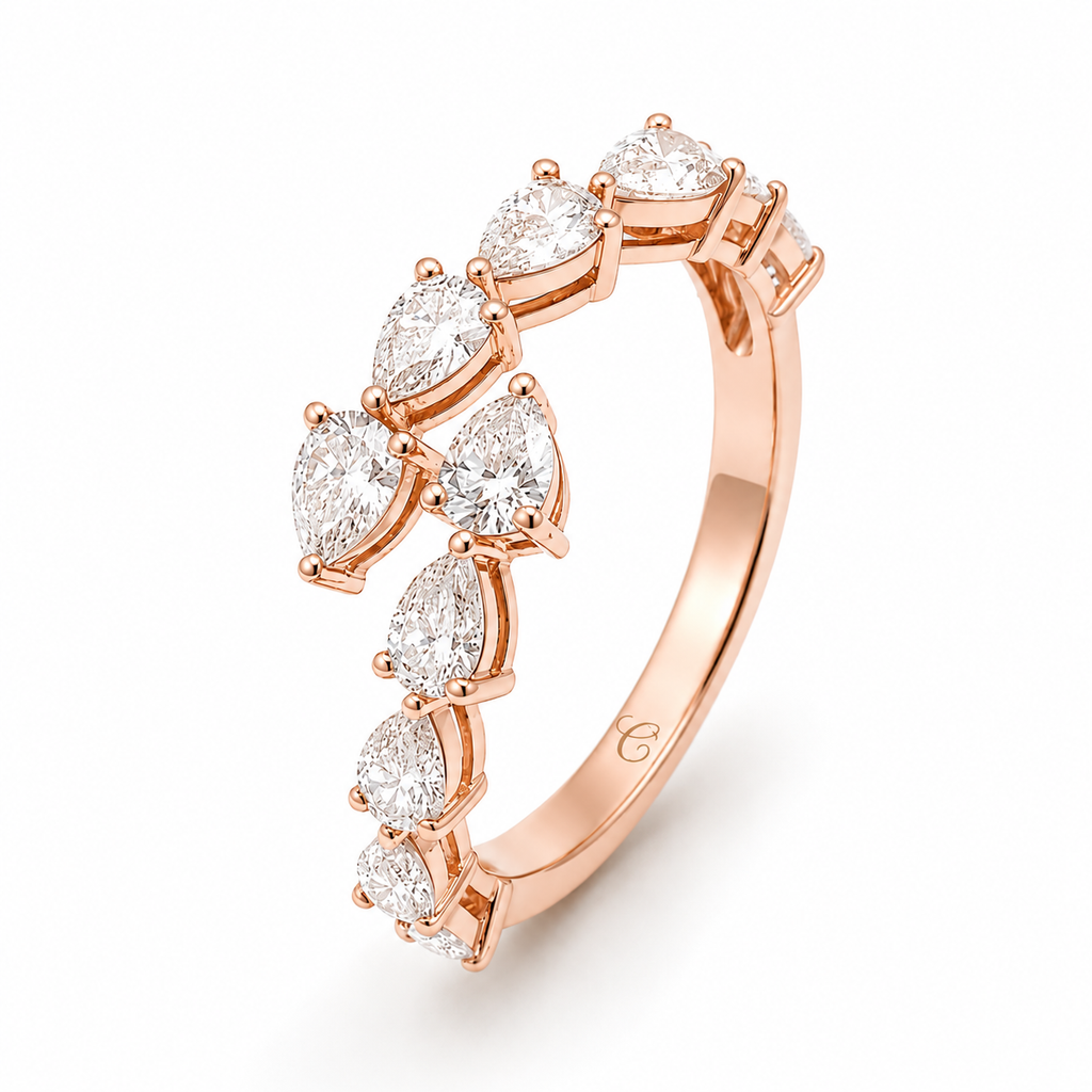 Peer Elegance Diamanten Ring