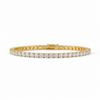 Tennisarmband 18k goud verguld van Cha Diamonds met hoogwaardige lab-grown diamanten