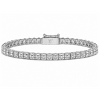 Amsterdam Heritage Asscher Tennis Armband Cha Diamonds