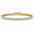Amsterdam Heritage Asscher Tennis Armband Cha Diamonds