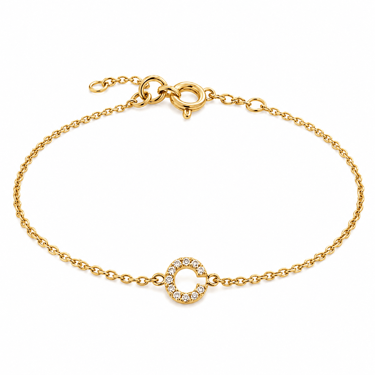 Baby Initial Diamond Bracelet fine-jewelry Cha Diamonds