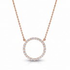 Circle Diamond Pendant Cha Diamonds