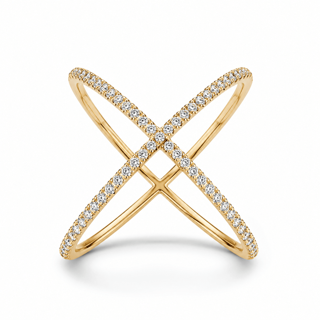Crossover Ring fine-jewelry Cha Diamonds