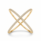 Crossover Ring fine-jewelry Cha Diamonds