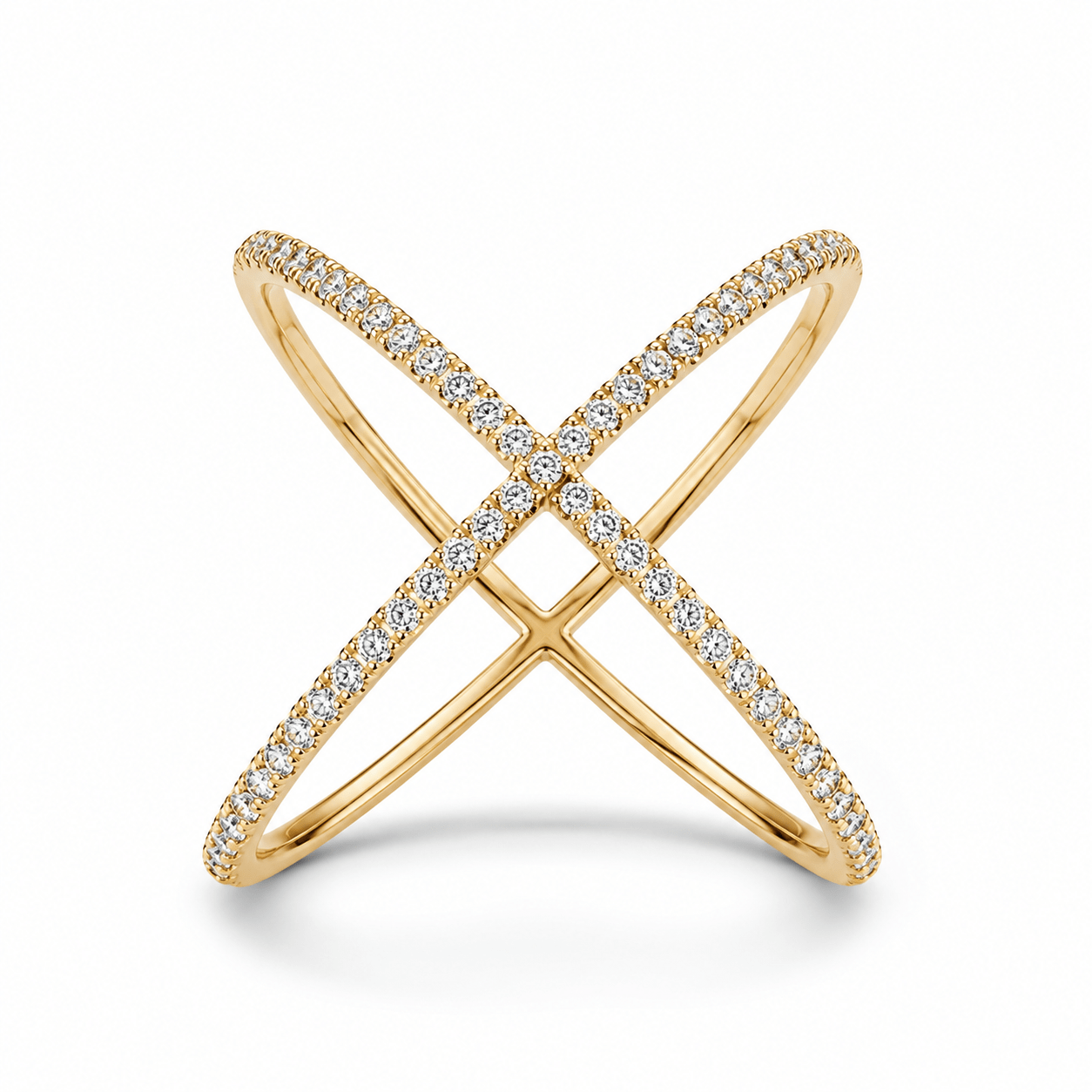 Crossover Ring fine-jewelry Cha Diamonds