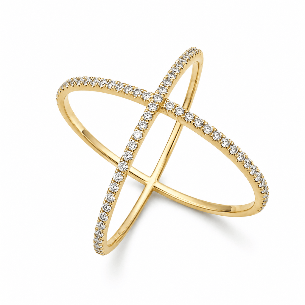 Crossover Ring fine-jewelry Cha Diamonds