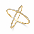 Crossover Ring fine-jewelry Cha Diamonds
