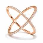 Crossover Ring fine-jewelry Cha Diamonds