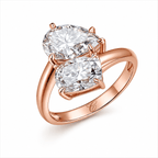 De Dual Diamond Ring fine - jewelry Cha Diamonds