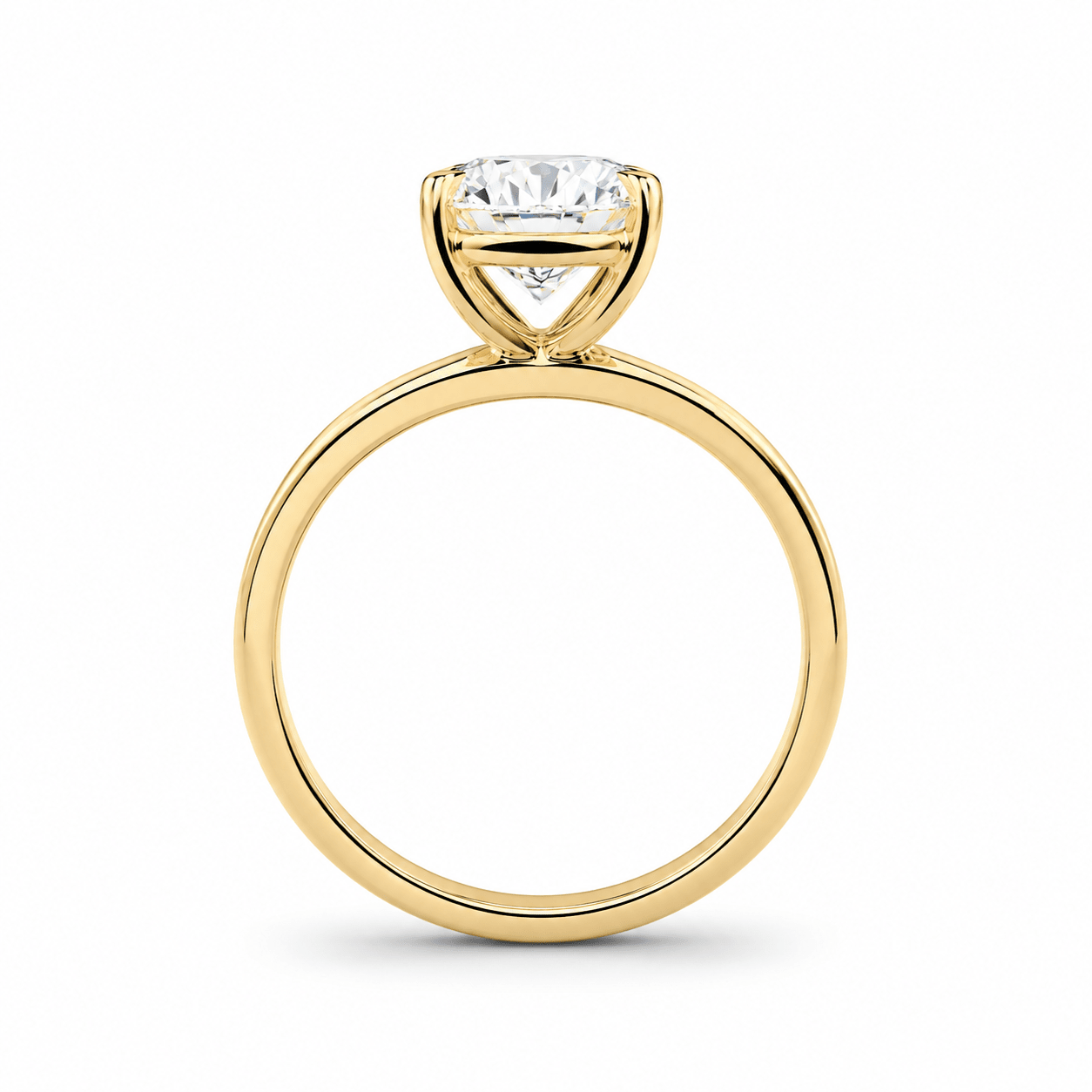 De Eternal Oval Solitaire Ring fine-jewelry Cha Diamonds