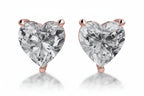 Eternal Heart Diamond Stud Earrings (Pair) fine - jewelry Cha Diamonds
