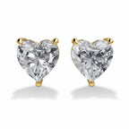 Eternal Heart Diamond Stud Earrings (Pair) fine - jewelry Cha Diamonds