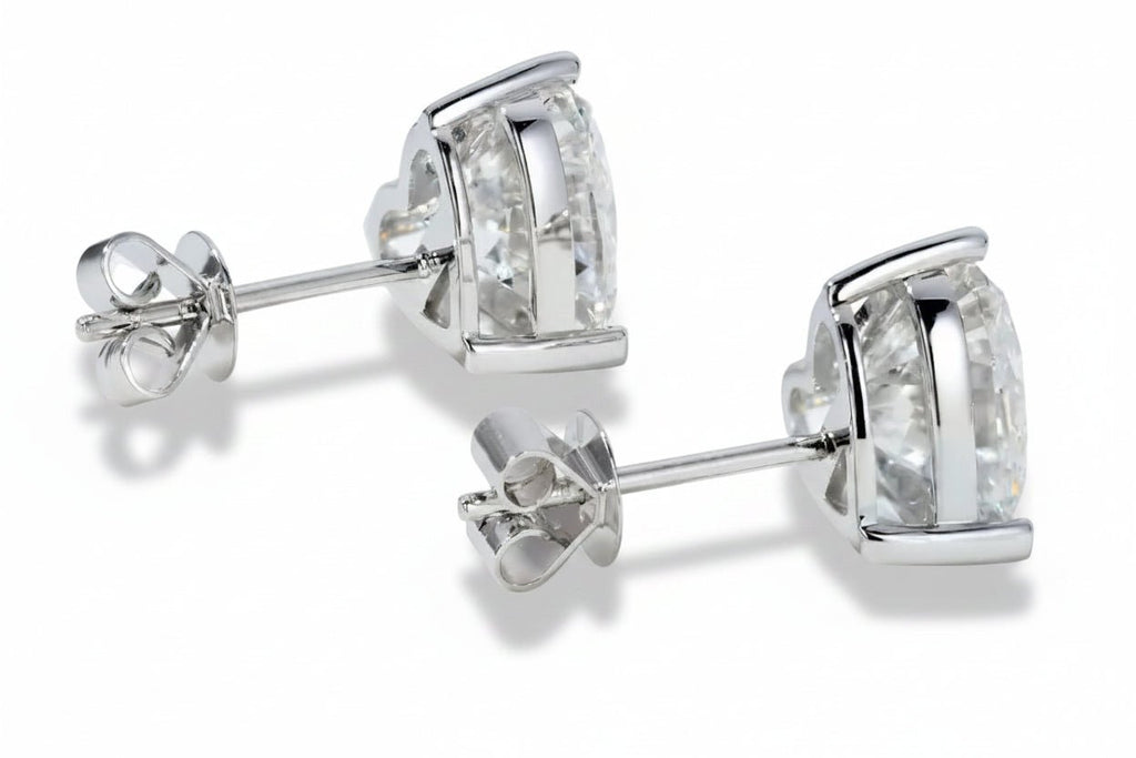 Eternal Heart Diamond Stud Earrings (Pair) fine - jewelry Cha Diamonds