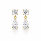 Flow Diamond Drop Earrings (Pair) fine-jewelry Cha Diamonds