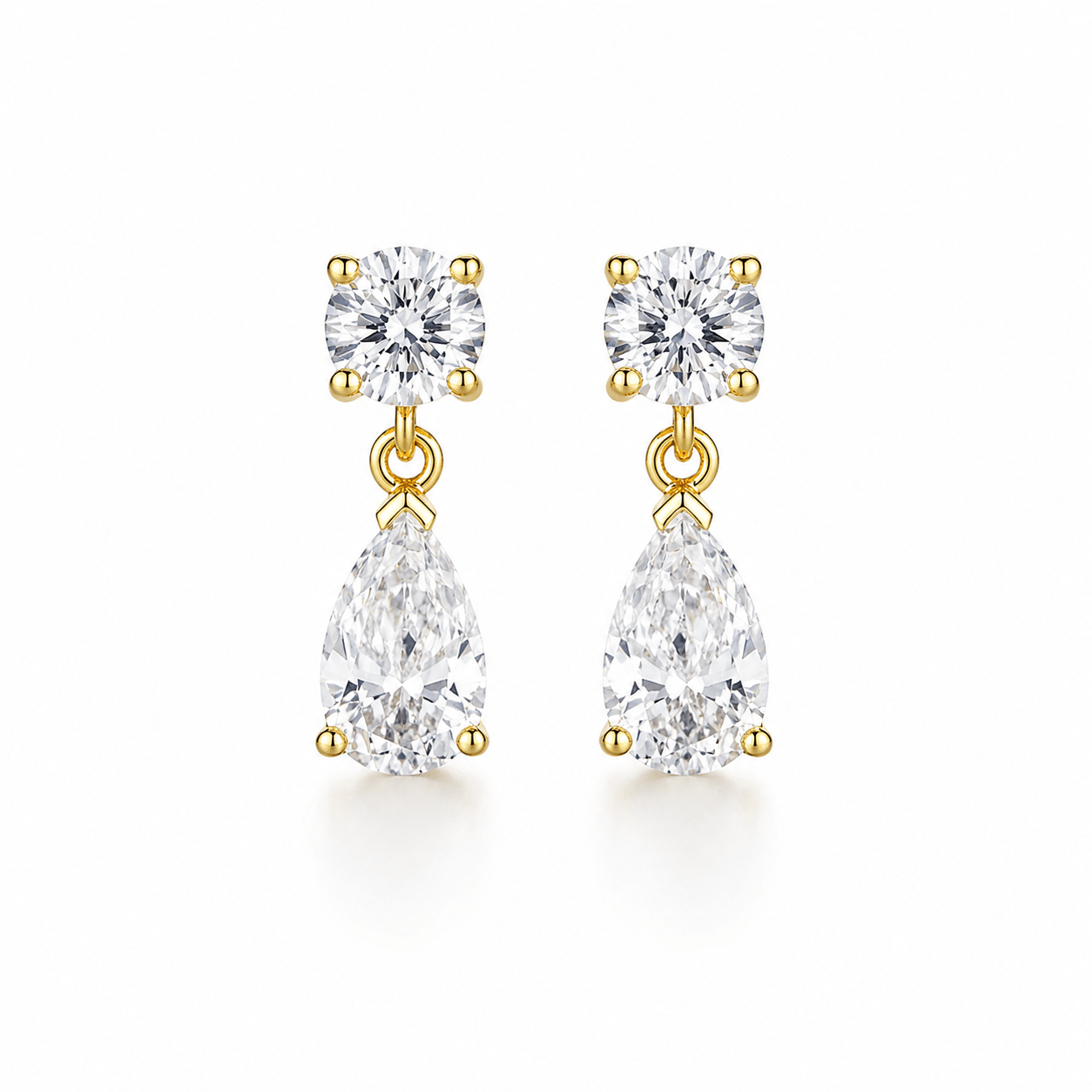 Flow Diamond Drop Earrings (Pair) fine-jewelry Cha Diamonds
