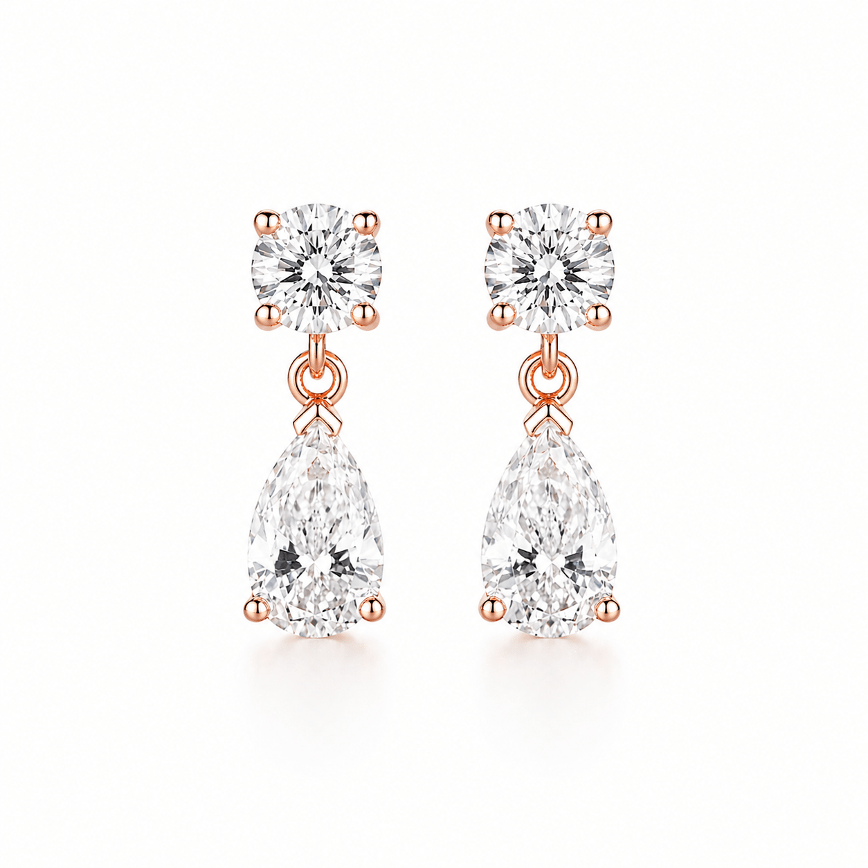 Flow Diamond Drop Earrings (Pair) fine-jewelry Cha Diamonds