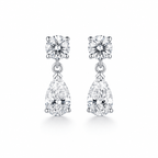 Flow Diamond Drop Earrings (Pair) fine-jewelry Cha Diamonds