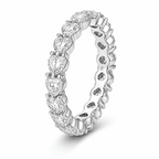 Heart Cut Eternity Ring fine - jewelry Cha Diamonds
