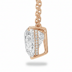 Heart Diamond Solitaire Necklace Cha Diamonds