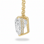 Heart Diamond Solitaire Necklace Cha Diamonds