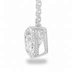 Heart Diamond Solitaire Necklace Cha Diamonds