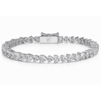 Heart Tennis Armband Cha Diamonds