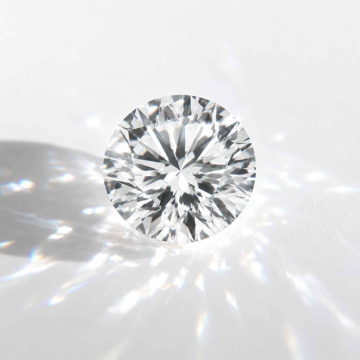 lab grown diamant round brilliant cut