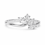 Marquise Cluster Blossom Ring fine - jewelry Cha Diamonds