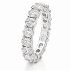 Oval Cut Eternity Ring fine-jewelry Cha Diamonds