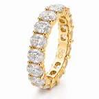 Oval Cut Eternity Ring fine-jewelry Cha Diamonds
