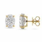 Oval Diamond Stud Earrings (Pair) fine-jewelry Cha Diamonds