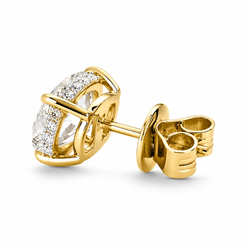 Oval Diamond Stud Earrings (Pair) fine-jewelry Cha Diamonds