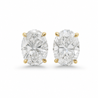 Oval Diamond Stud Earrings (Pair) fine-jewelry Cha Diamonds