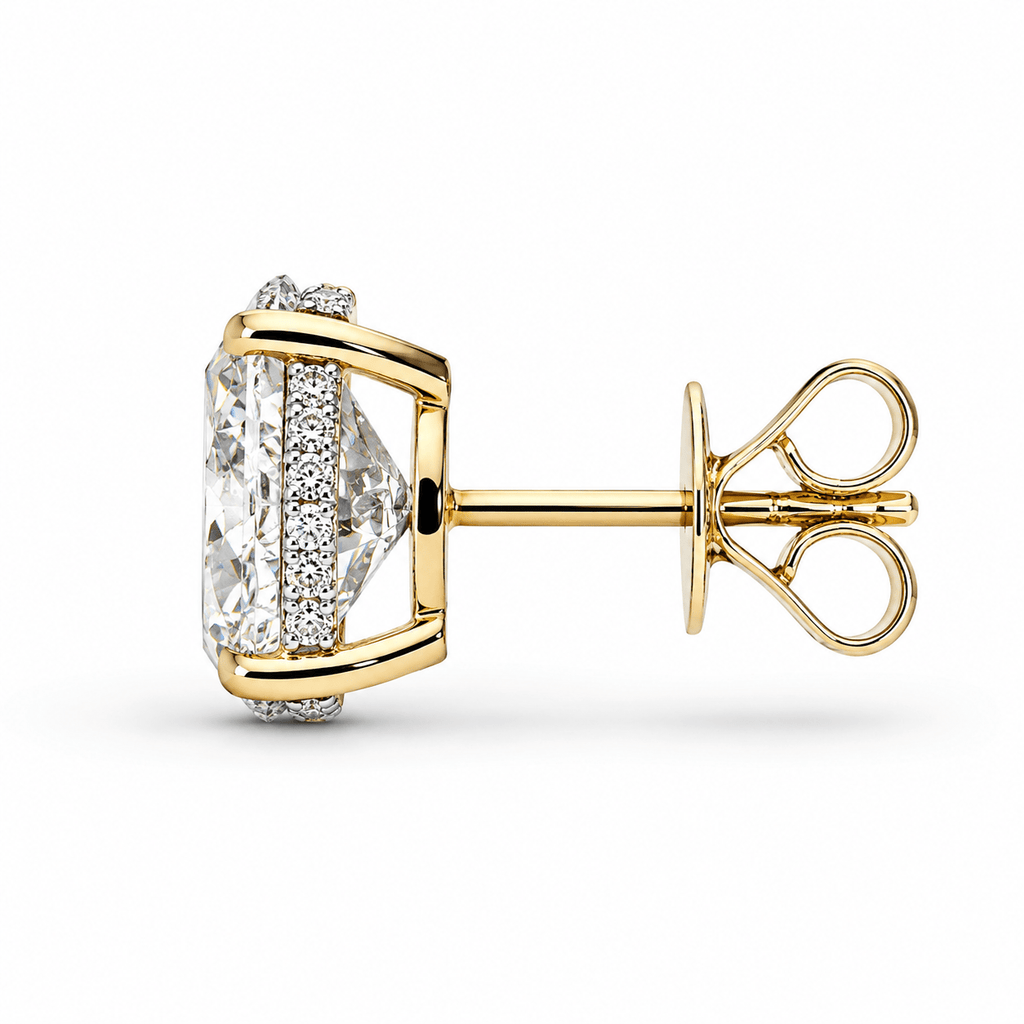 Oval Diamond Stud Earrings (Pair) fine-jewelry Cha Diamonds