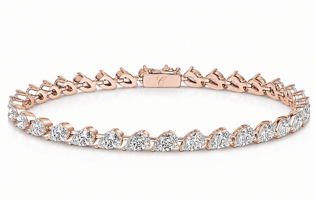 Pear Cut Tennis Armband Cha Diamonds