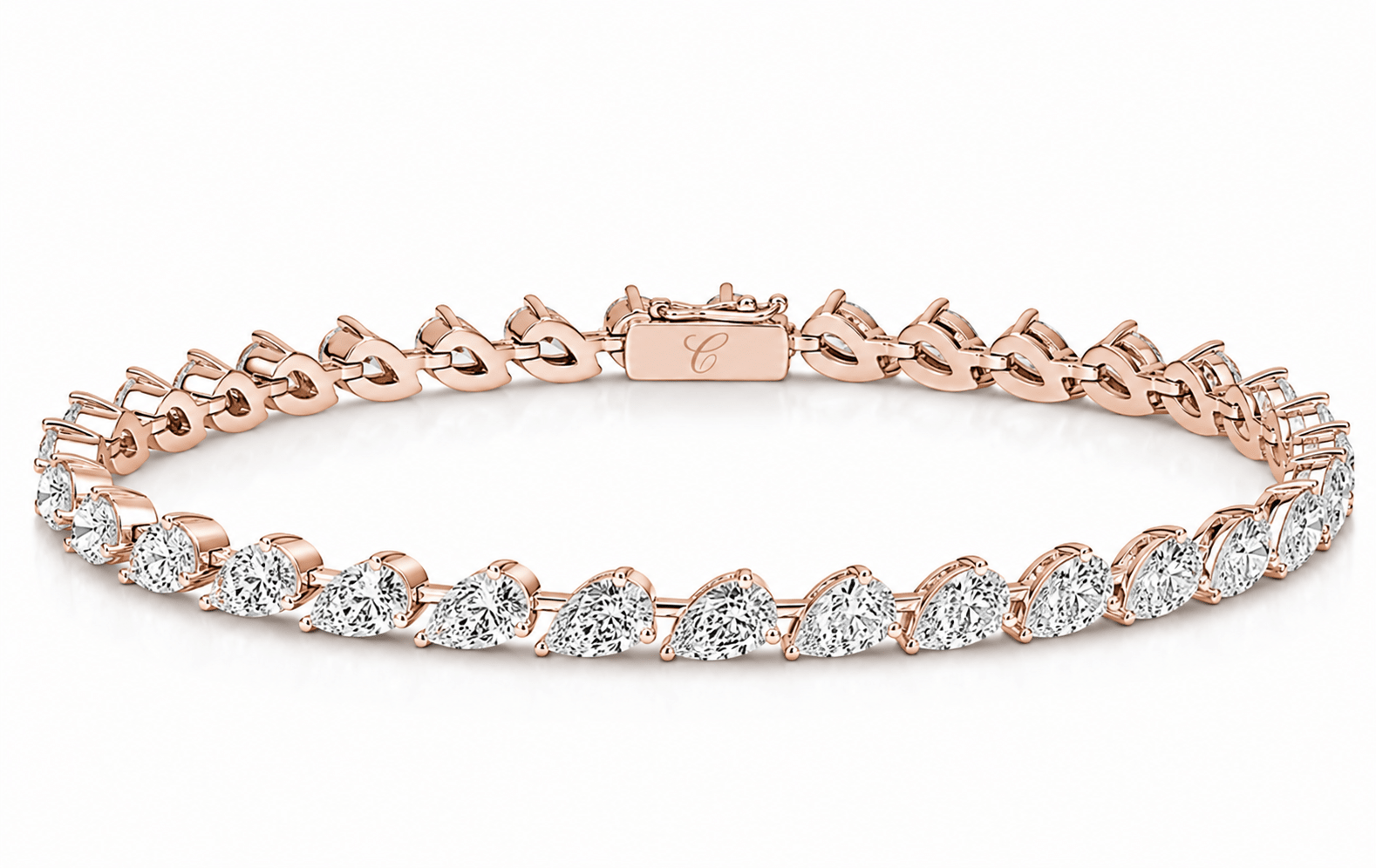 Pear Cut Tennis Armband Cha Diamonds