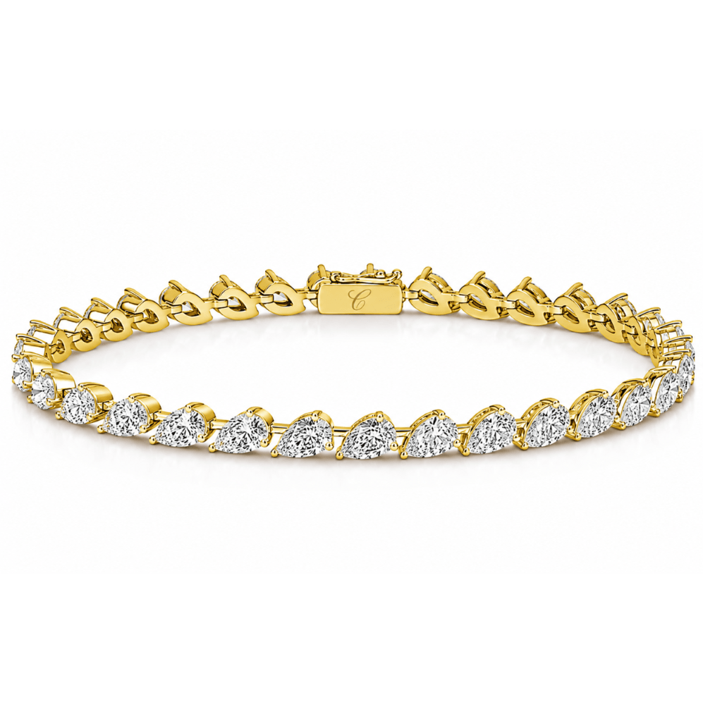 Pear Cut Tennis Armband Cha Diamonds