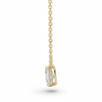 Pear Diamond Solitaire Necklace Cha Diamonds