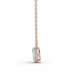 Pear Diamond Solitaire Necklace Cha Diamonds