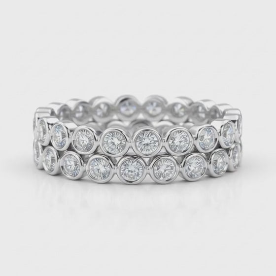 Ronde Bezel Diamanten Ring