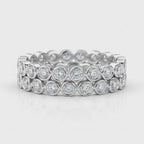 Ronde Bezel Diamanten Ring