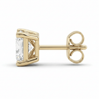 Princess Cut Diamond Stud Earrings (Pair) fine - jewelry Cha Diamonds