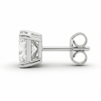 Princess Cut Diamond Stud Earrings (Pair) fine - jewelry Cha Diamonds