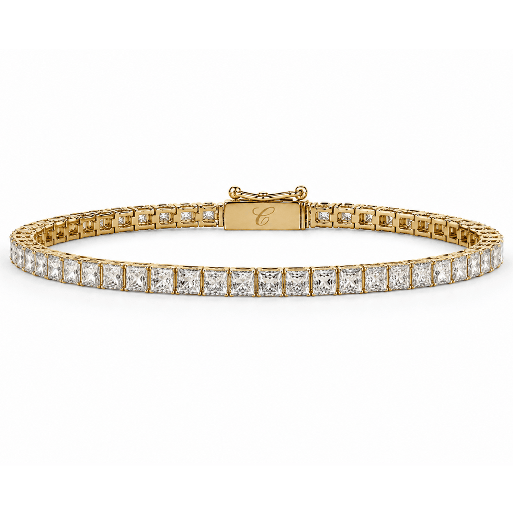 Princess Cut Tennis Armband Cha Diamonds
