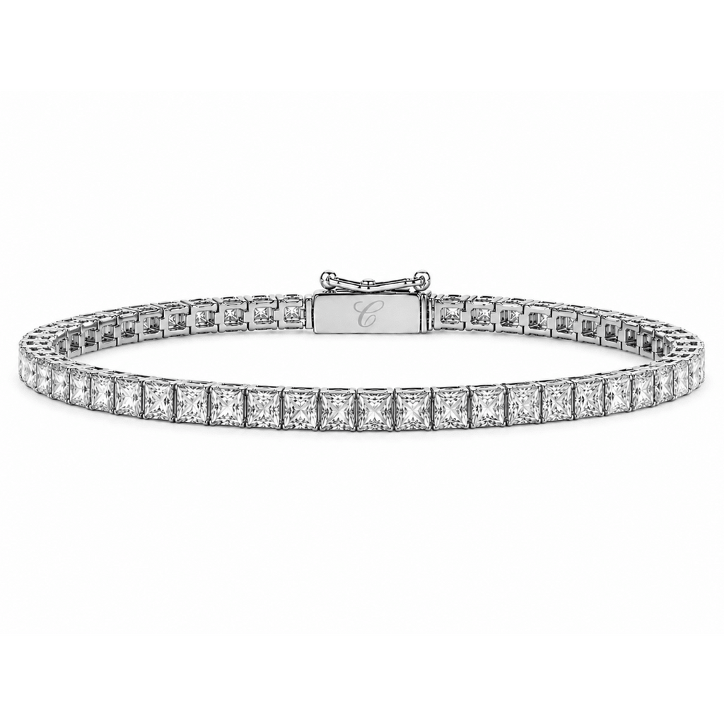 Princess Cut Tennis Armband Cha Diamonds