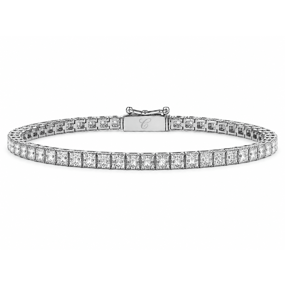 Princess Cut Tennis Armband Cha Diamonds
